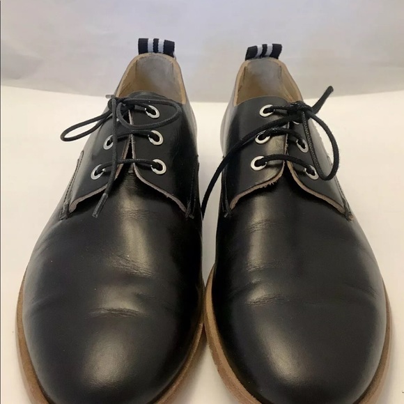 Rag & Bone Women’s Flat Lace-up Brogues Black Leather EU 40/ US 10 - Picture 12 of 12